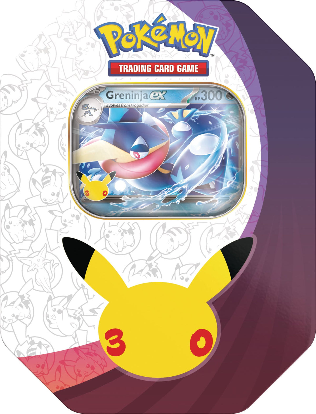 Pokemon TCG 30th Celebration ex Tin Greninja ex