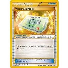 Weakness Policy (164 Secret Rare) Pokemon