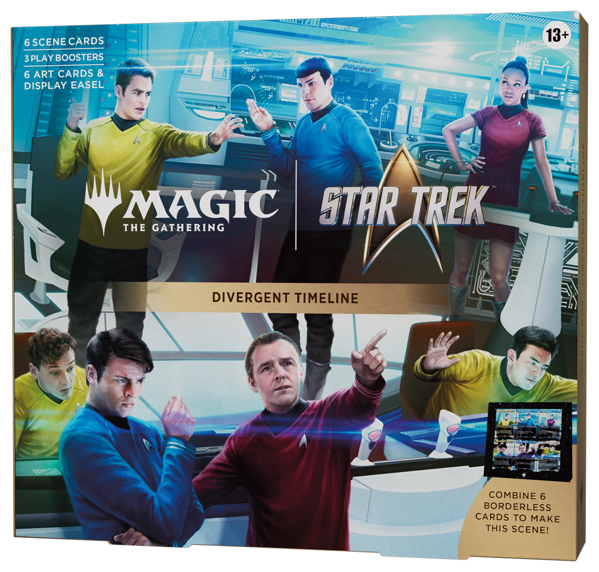 Magic The Gathering Star Trek Scene Box Divergent Timeline
