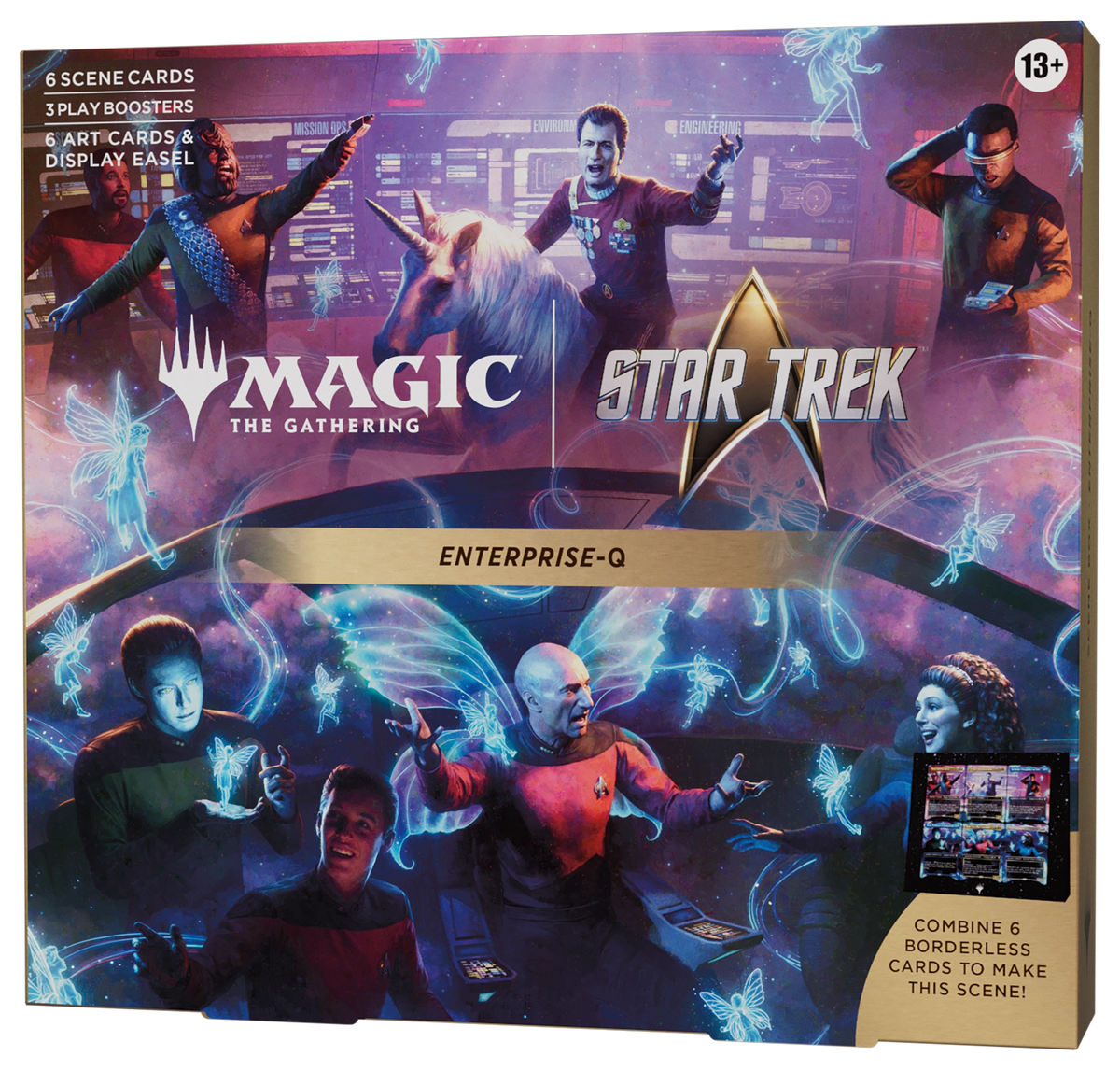Magic The Gathering Star Trek Scene Box Enterprise-Q