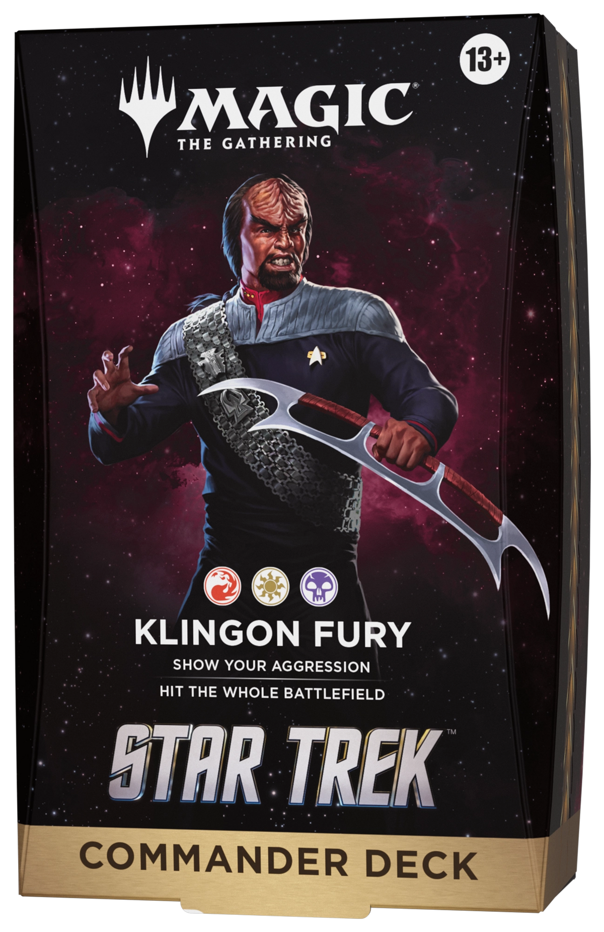 Magic The Gathering Star Trek Commander Deck Klingon Fury