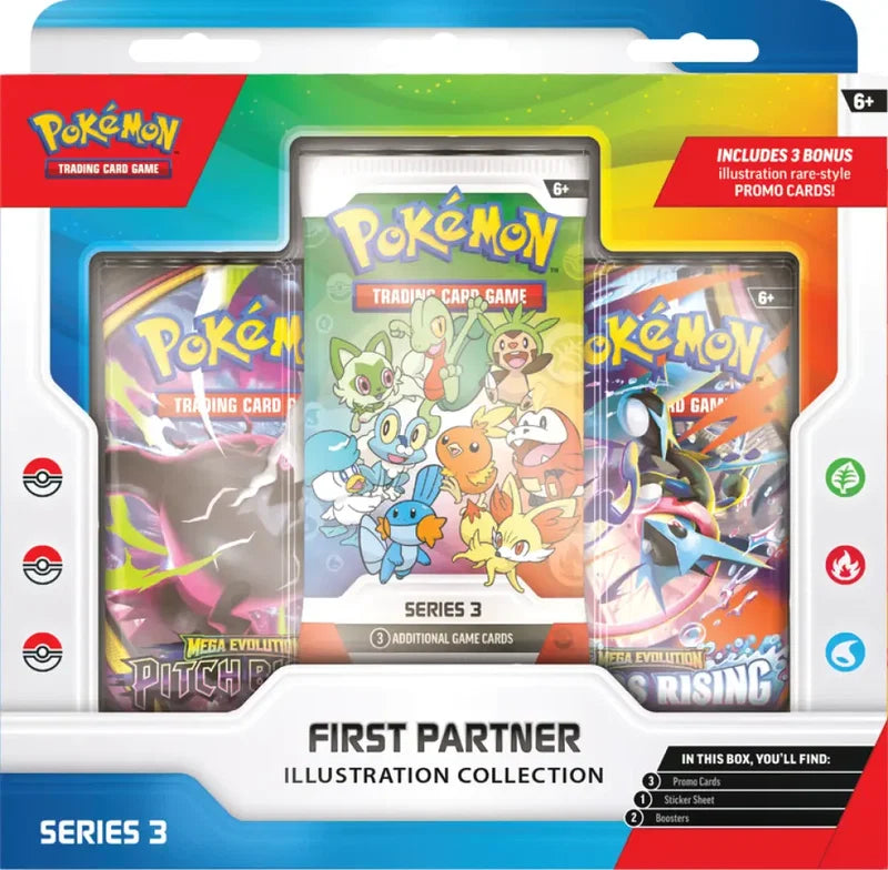 Pokémon First Partners Illustration Collection Series 3