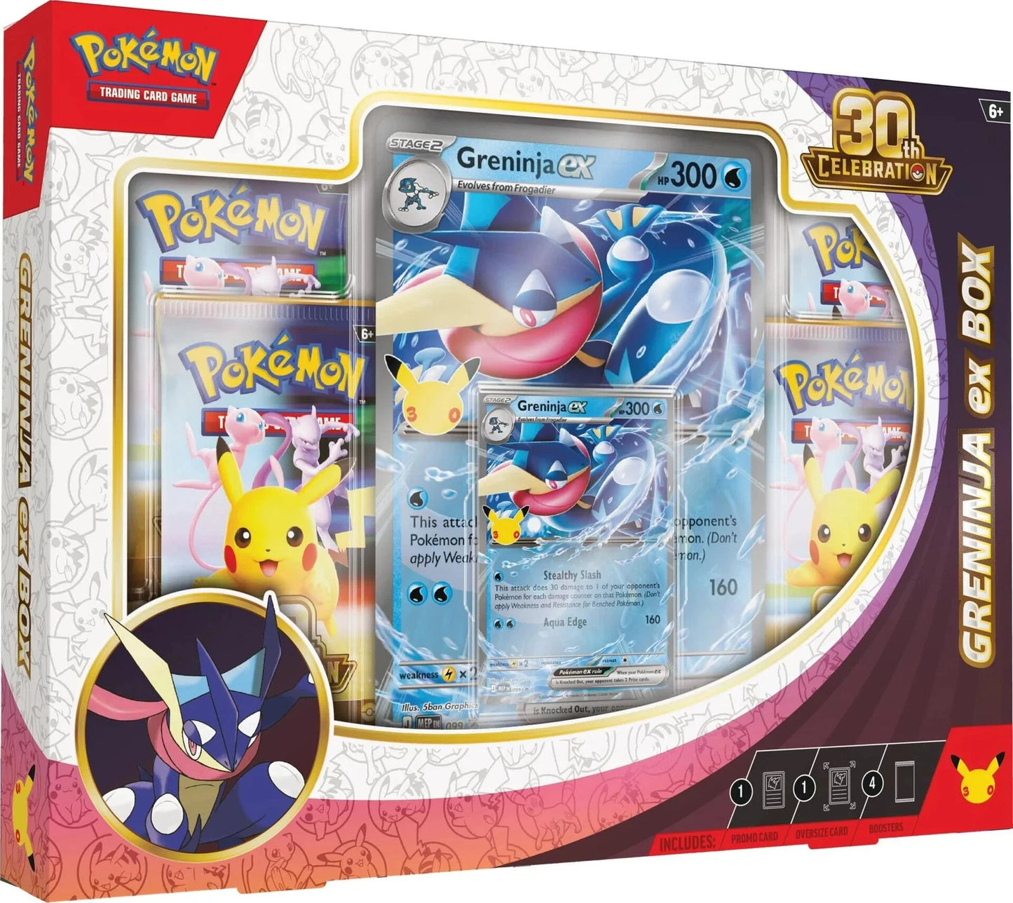 POKEMON 30TH CELEBRATION GRENINJA EX BOX(preoorder)Release Date: 2026-09-16