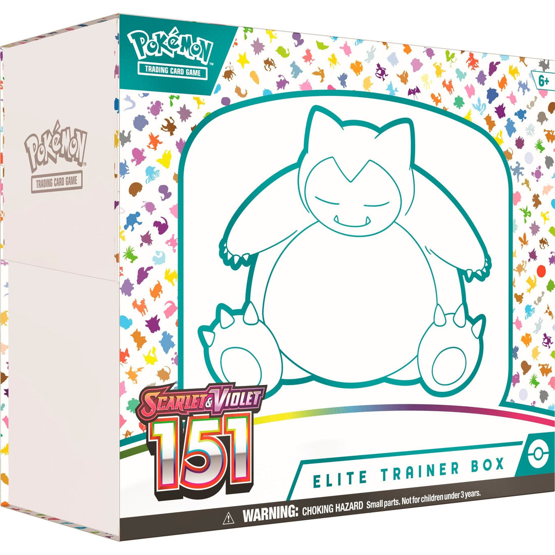 The Scarlet and Violet 151 Elite Trainer Box, showing the outer packaging