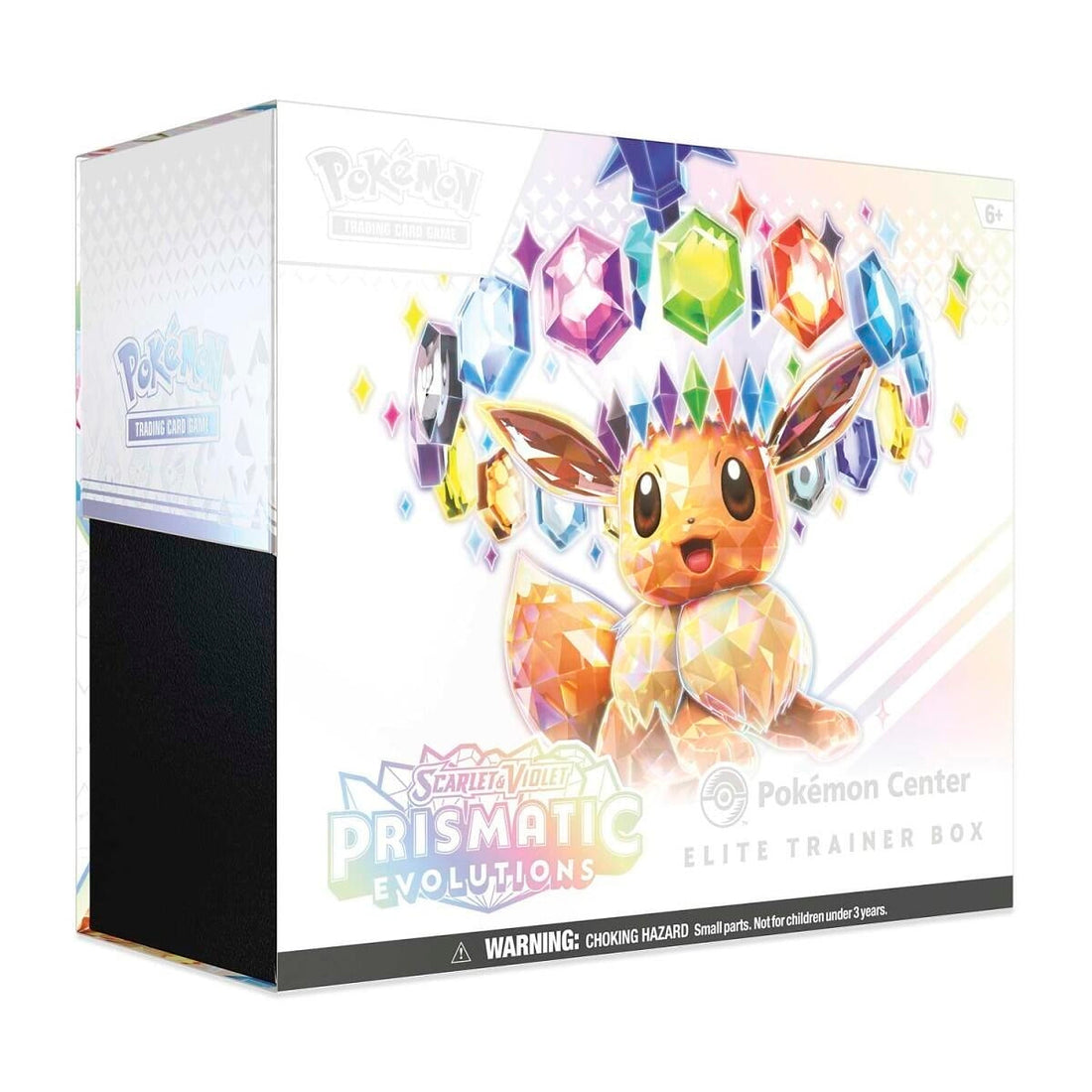 The Prismatic Evolutions Pokemon Center Elite Trainer Box