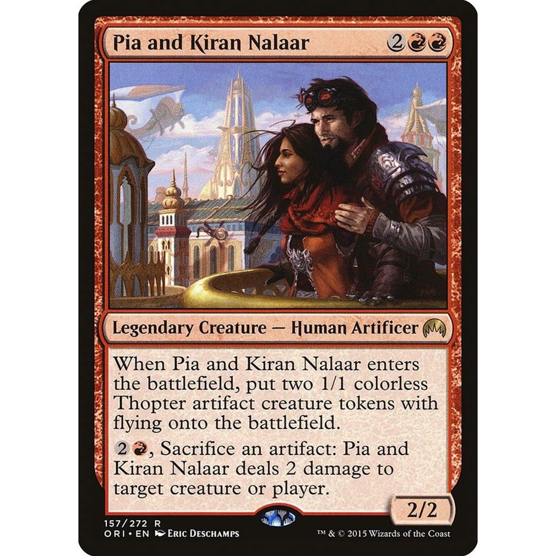 Image for Pia and Kiran Nalaar (157) (ORI) - Magic: The Gathering