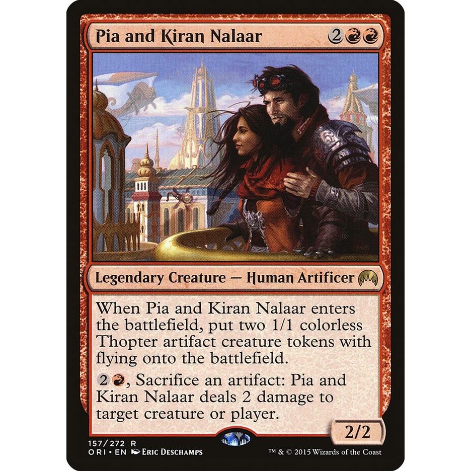 Image for Pia and Kiran Nalaar (157) (ORI) - Magic: The Gathering