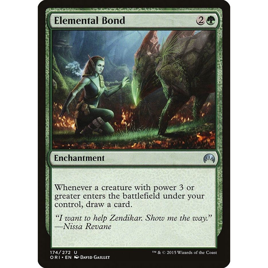 Image for Elemental Bond (174) (ORI) - Magic: The Gathering