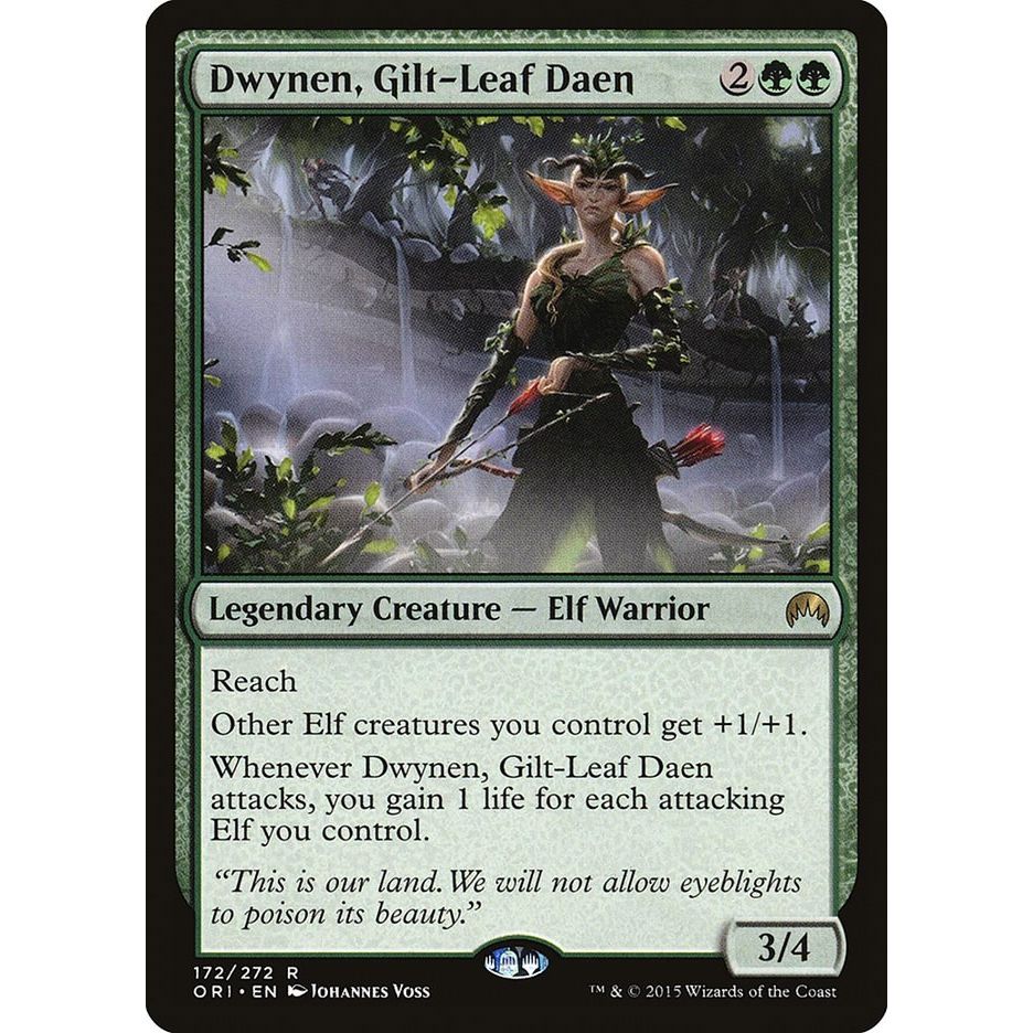 Image for Dwynen, Gilt-Leaf Daen (172) (ORI) - Magic: The Gathering