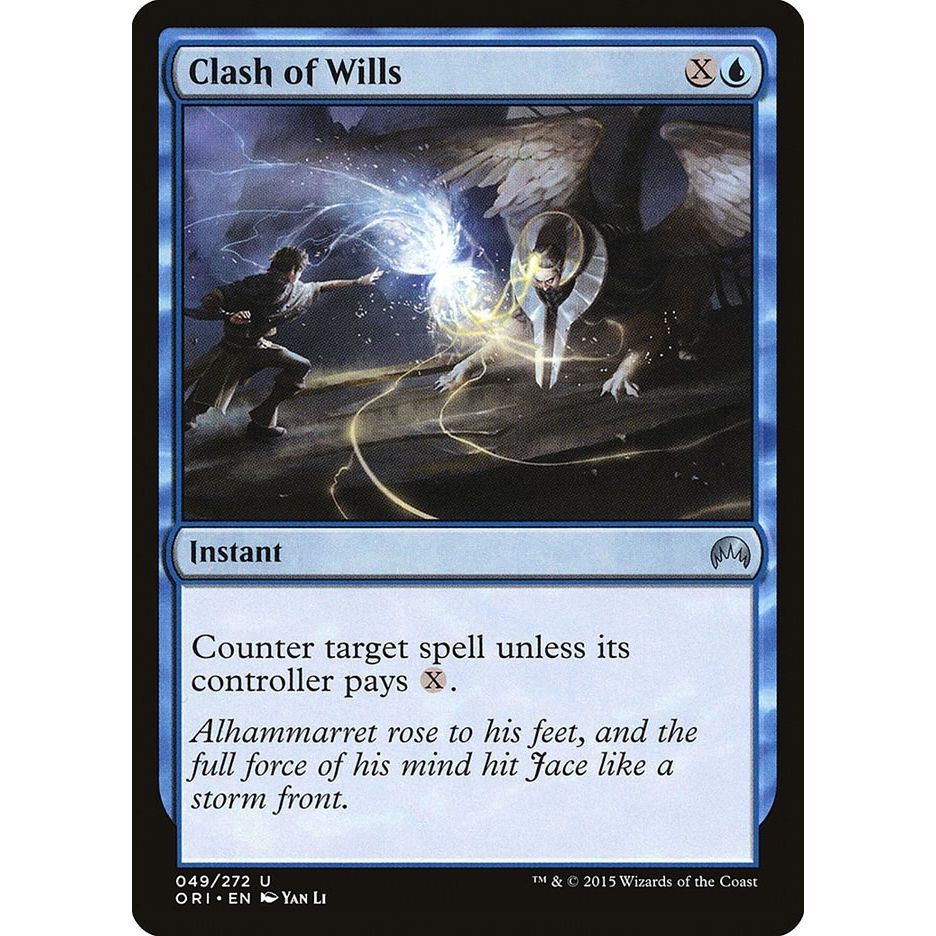 Image for Clash of Wills (49) (ORI) - Magic: The Gathering