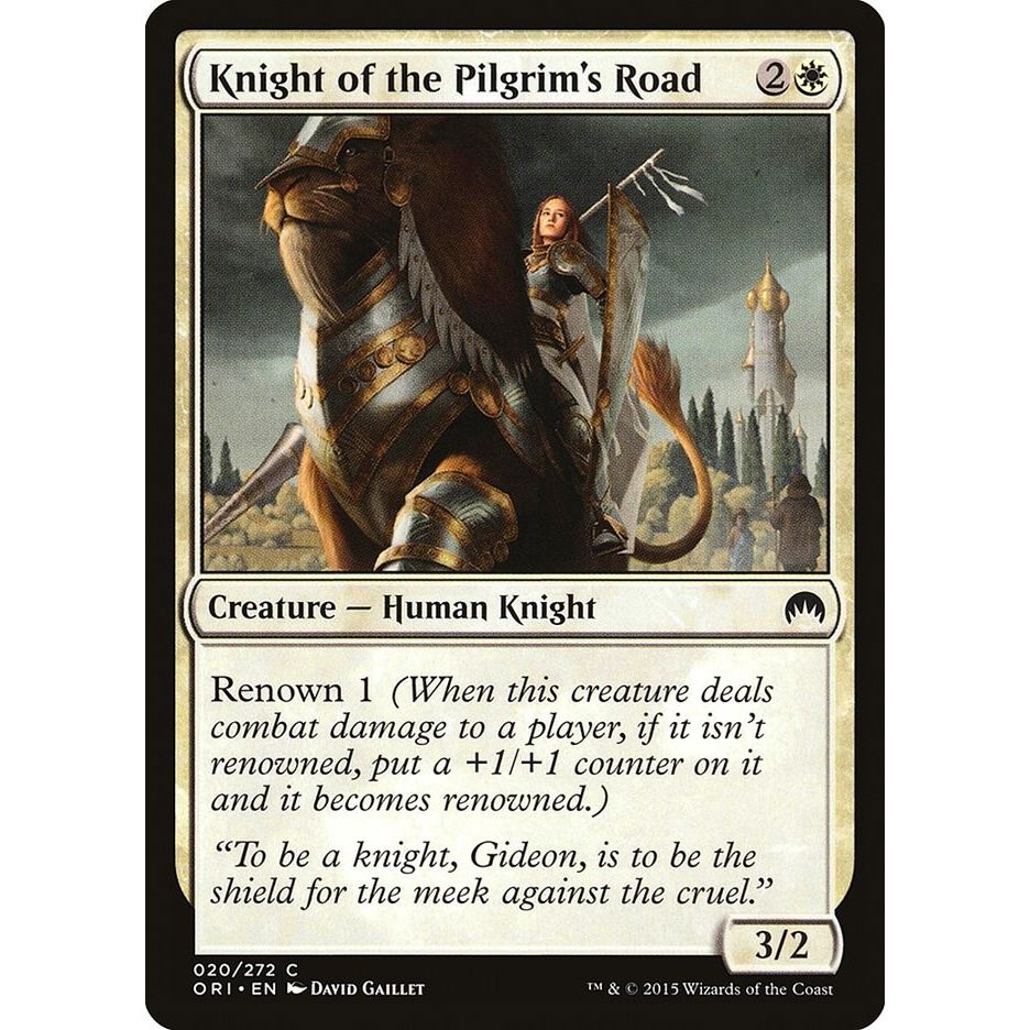 Image for Knight of the Pilgrim's Road (20) (ORI) - Magic: The Gathering
