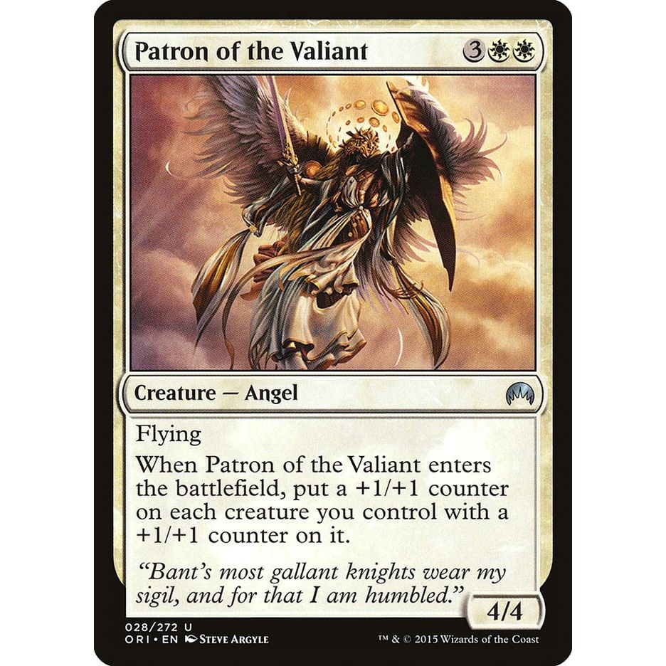 Image for Patron of the Valiant (28) (ORI) - Magic: The Gathering
