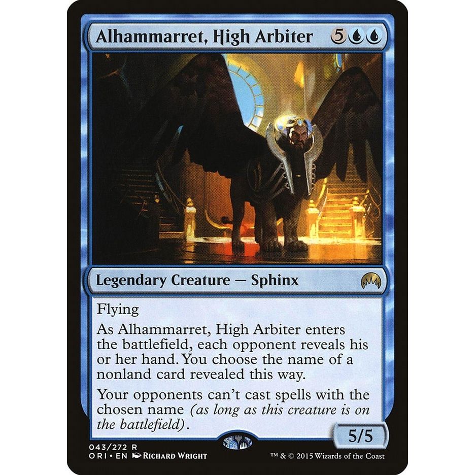 Image for Alhammarret, High Arbiter (43) (ORI) - Magic: The Gathering