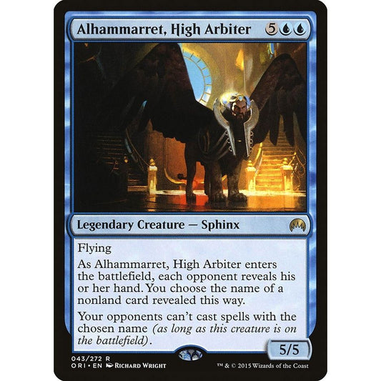Image for Alhammarret, High Arbiter (43) (ORI) - Magic: The Gathering