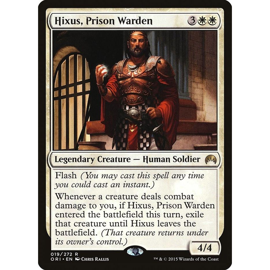 Image for Hixus, Prison Warden (19) (ORI) - Magic: The Gathering