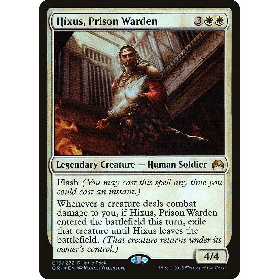 Image for Hixus, Prison Warden (19) (UMP) - Magic: The Gathering