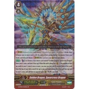 Image for Golden Dragon, Spearcross Dragon (SP) (G-BT03/S03EN) (G-BT03) - Cardfight Vanguard
