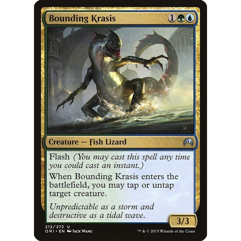 Image for Bounding Krasis (212) (ORI) - Magic: The Gathering