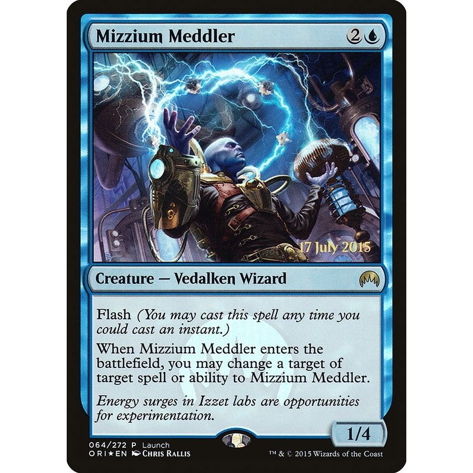 Image for Mizzium Meddler (LARP) - Magic: The Gathering