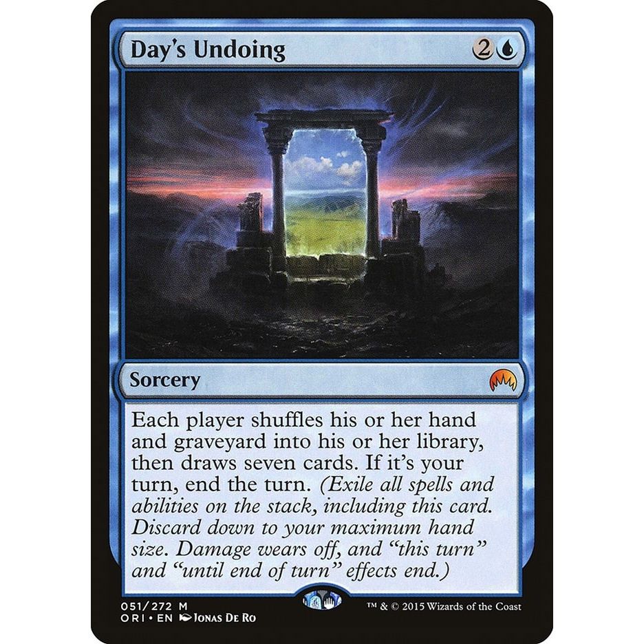 Image for Day's Undoing (51) (ORI) - Magic: The Gathering