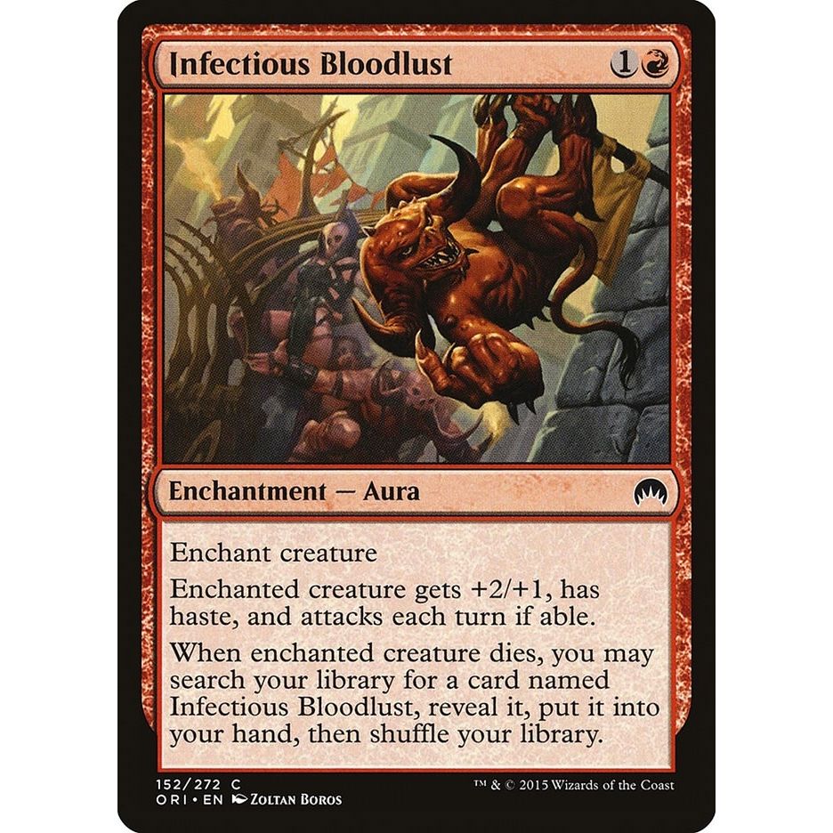Image for Infectious Bloodlust (152) (ORI) - Magic: The Gathering