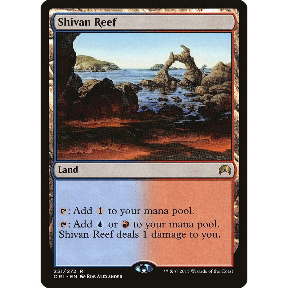 Image for Shivan Reef (251) (ORI) - Magic: The Gathering