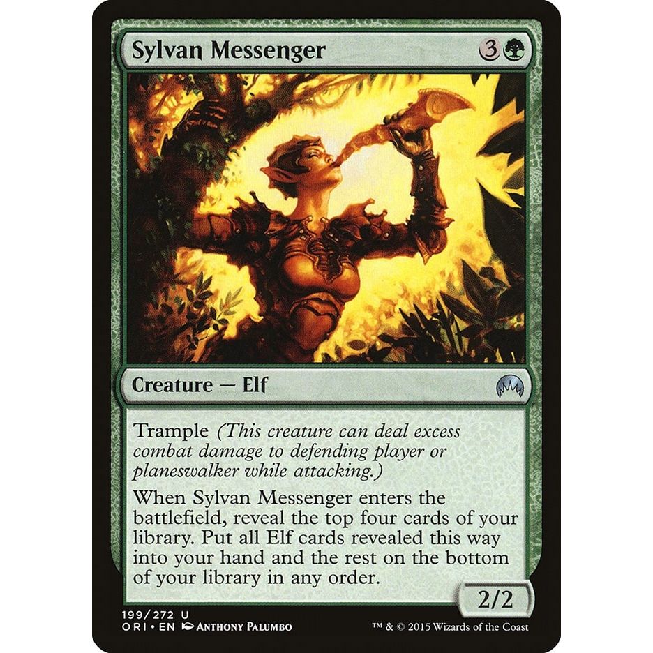 Image for Sylvan Messenger (199) (ORI) - Magic: The Gathering
