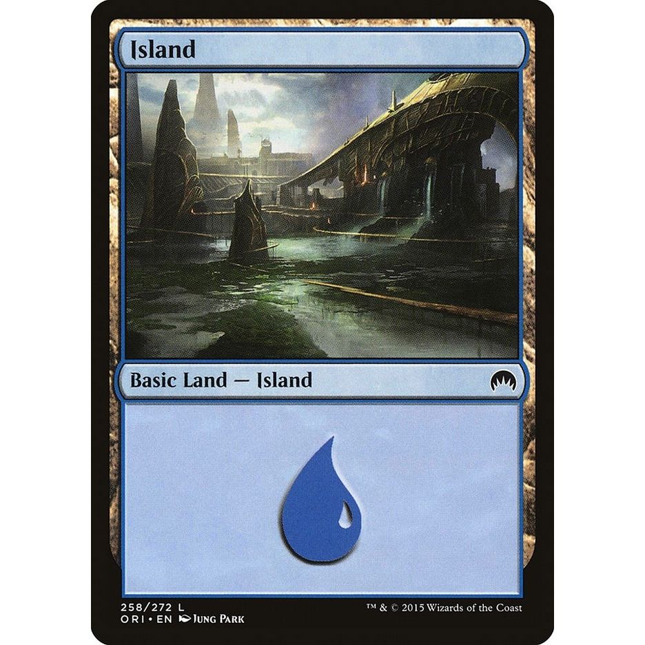 Image for Island (258) (258) (ORI) - Magic: The Gathering