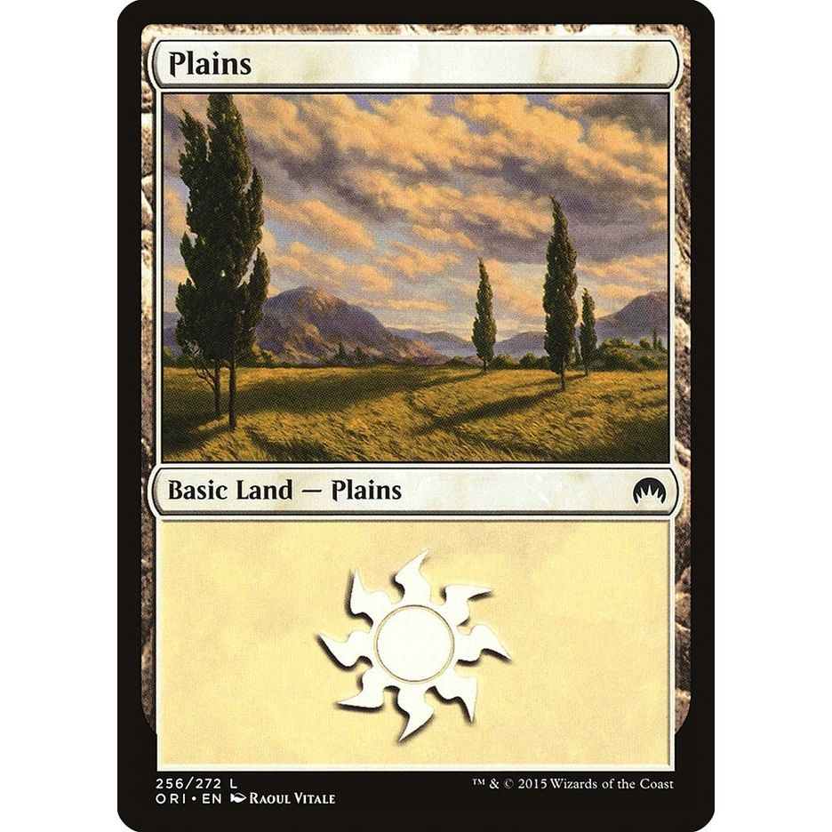 Image for Plains (256) (256) (ORI) - Magic: The Gathering