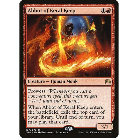 Image for Abbot of Keral Keep (127) (ORI) - Magic: The Gathering