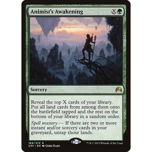 Image for Animist's Awakening (169) (ORI) - Magic: The Gathering