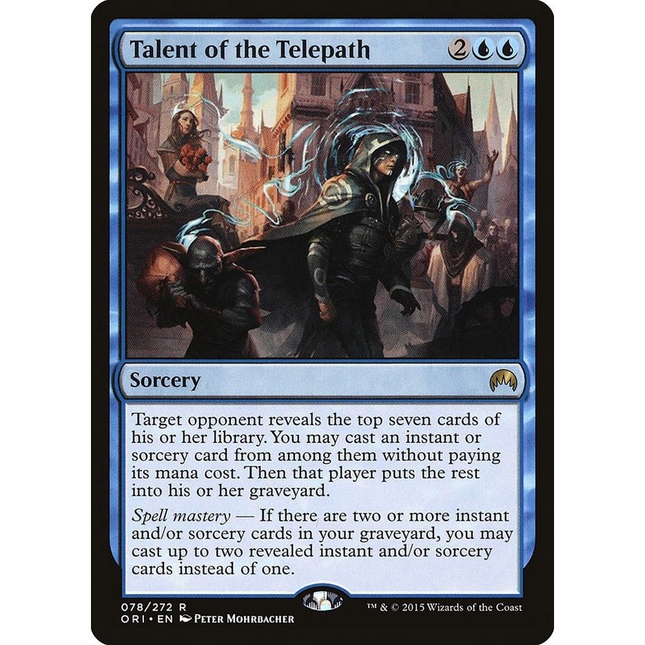 Image for Talent of the Telepath (78) (ORI) - Magic: The Gathering