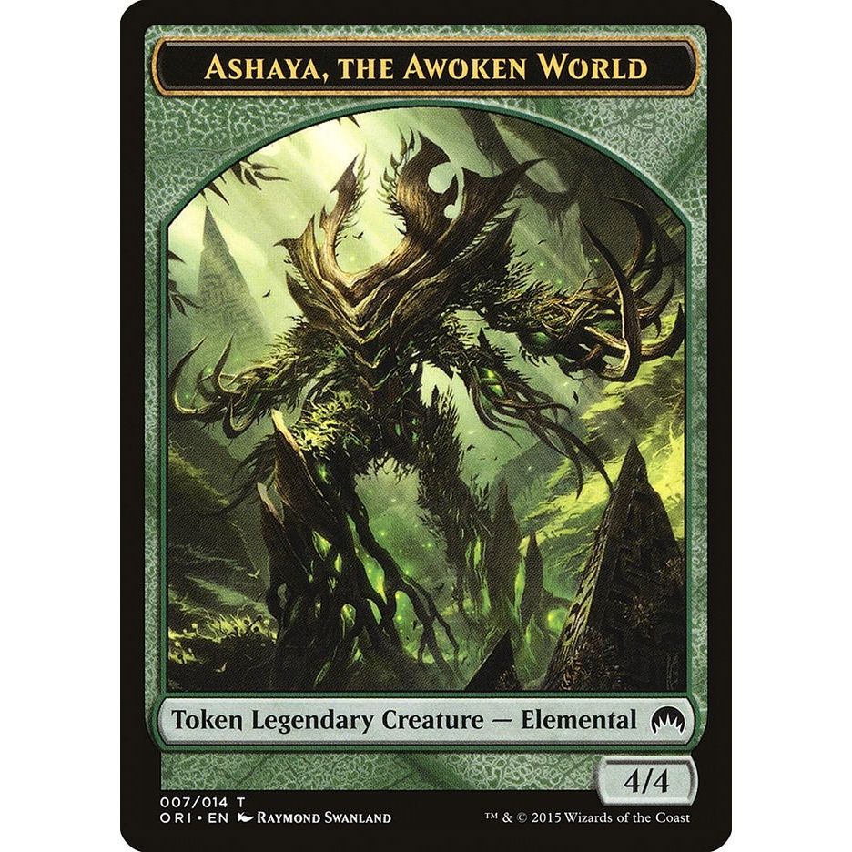 Image for Ashaya, the Awoken World Token (7) (ORI) - Magic: The Gathering