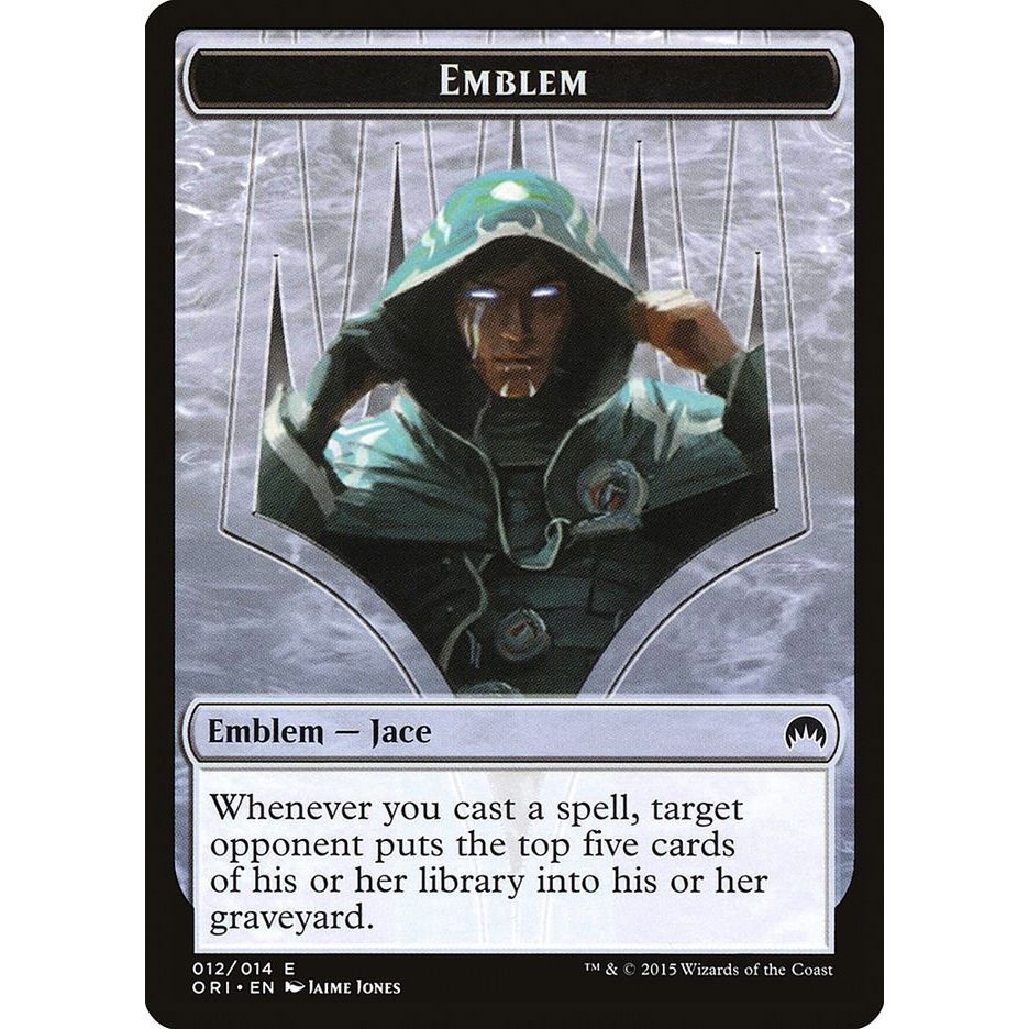 Image for Emblem - Jace, Telepath Unbound (12) (ORI) - Magic: The Gathering