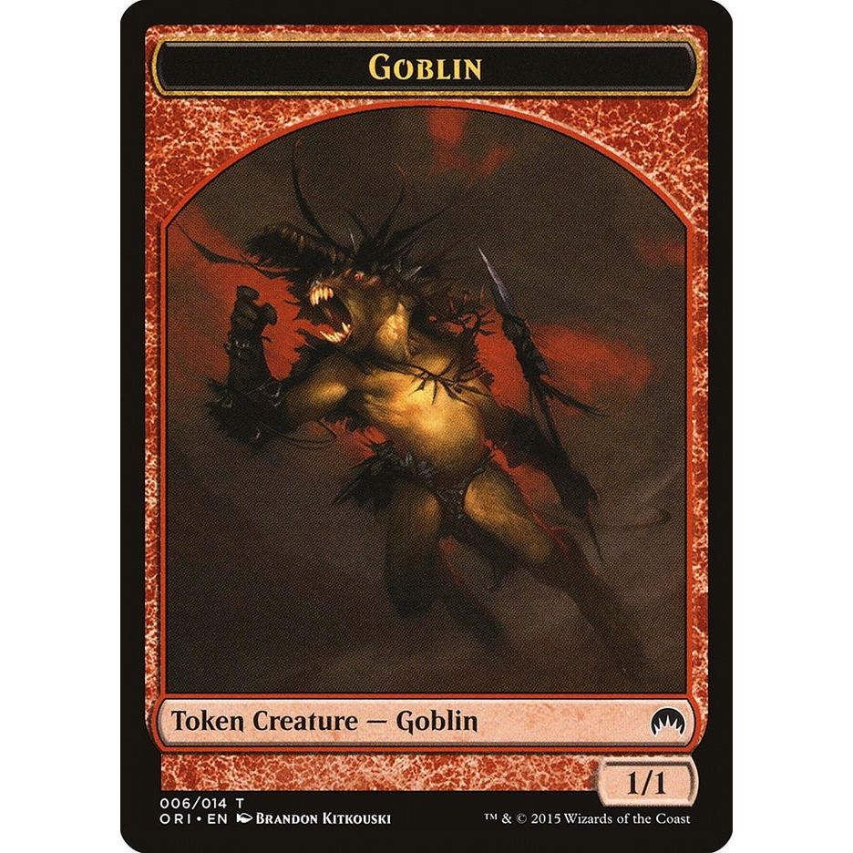 Image for Goblin Token (6) (ORI) - Magic: The Gathering