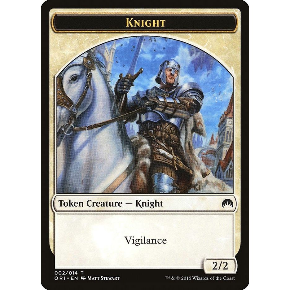 Image for Knight Token (2) (ORI) - Magic: The Gathering