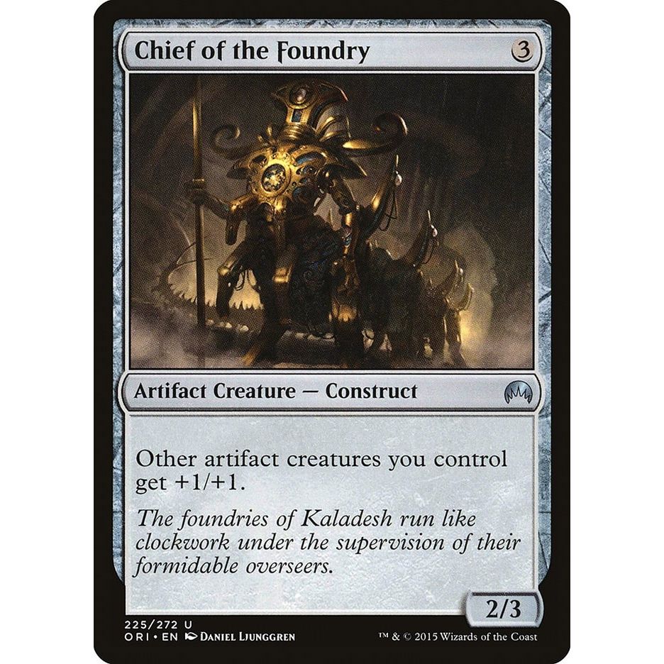 Image for Chief of the Foundry (225) (ORI) - Magic: The Gathering