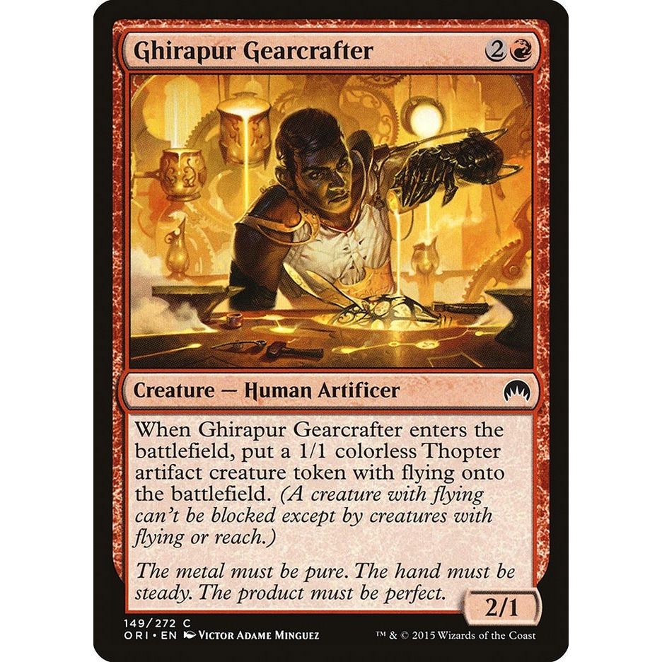 Image for Ghirapur Gearcrafter (149) (ORI) - Magic: The Gathering