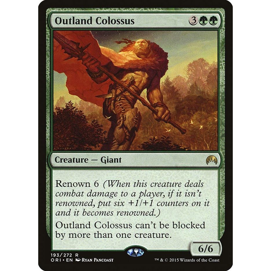 Image for Outland Colossus (193) (ORI) - Magic: The Gathering