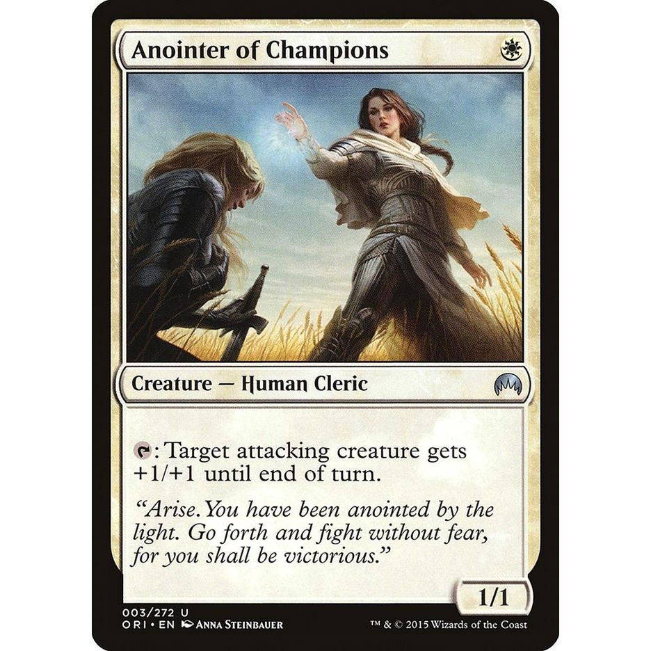 Image for Anointer of Champions (3) (ORI) - Magic: The Gathering