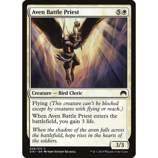 Image for Aven Battle Priest (6) (ORI) - Magic: The Gathering