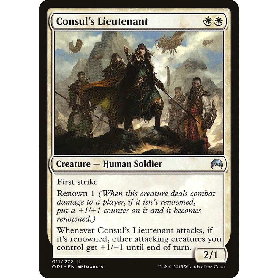 Image for Consul's Lieutenant (11) (ORI) - Magic: The Gathering