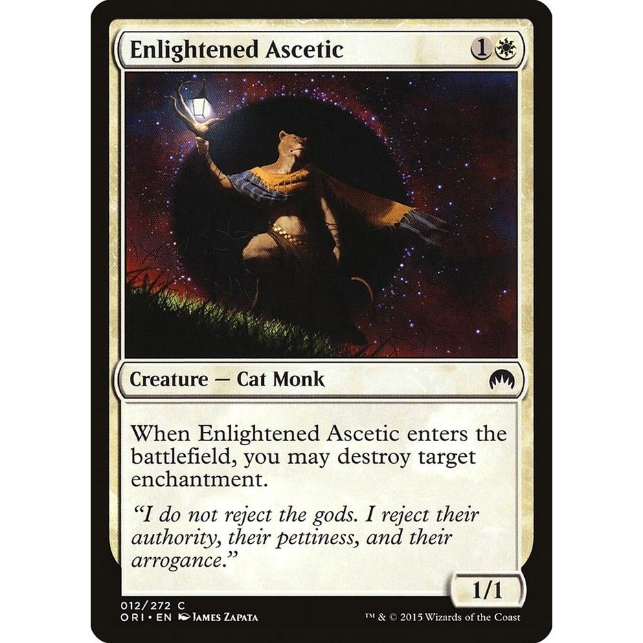 Image for Enlightened Ascetic (12) (ORI) - Magic: The Gathering