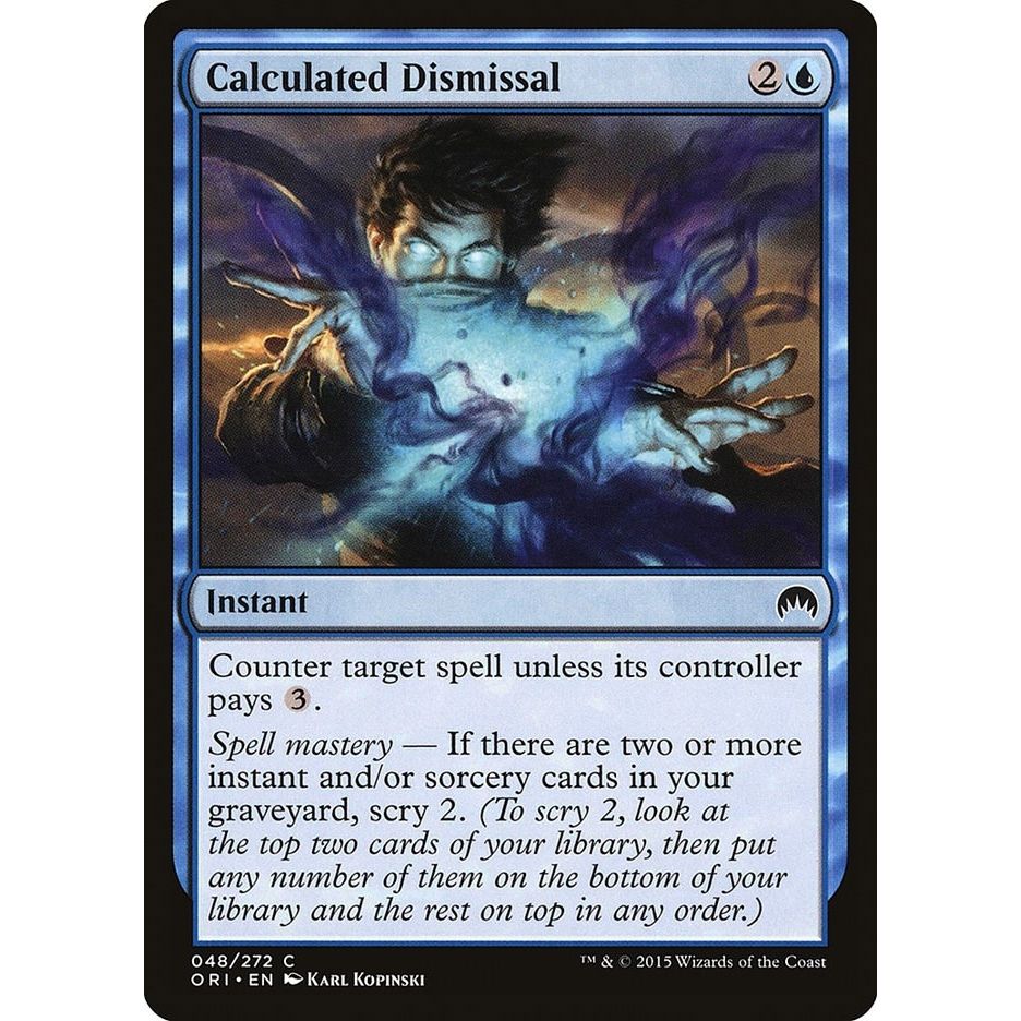 Image for Calculated Dismissal (48) (ORI) - Magic: The Gathering