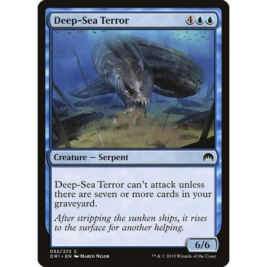 Image for Deep-Sea Terror (52) (ORI) - Magic: The Gathering