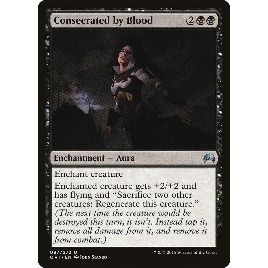 Image for Consecrated by Blood (87) (ORI) - Magic: The Gathering