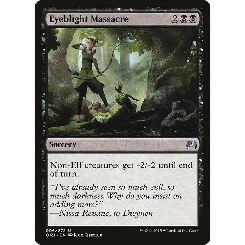 Image for Eyeblight Massacre (96) (ORI) - Magic: The Gathering