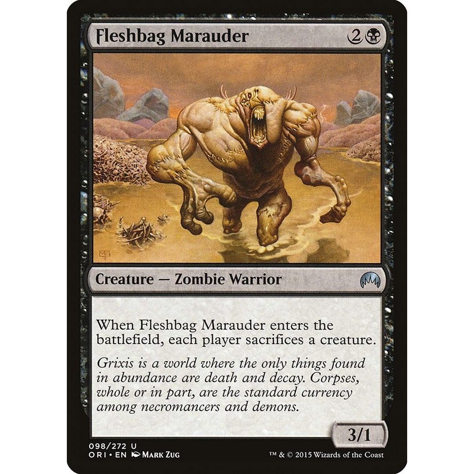 Image for Fleshbag Marauder (98) (ORI) - Magic: The Gathering