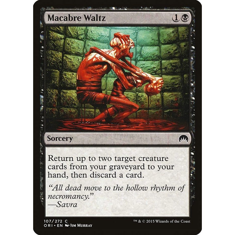 Image for Macabre Waltz (107) (ORI) - Magic: The Gathering