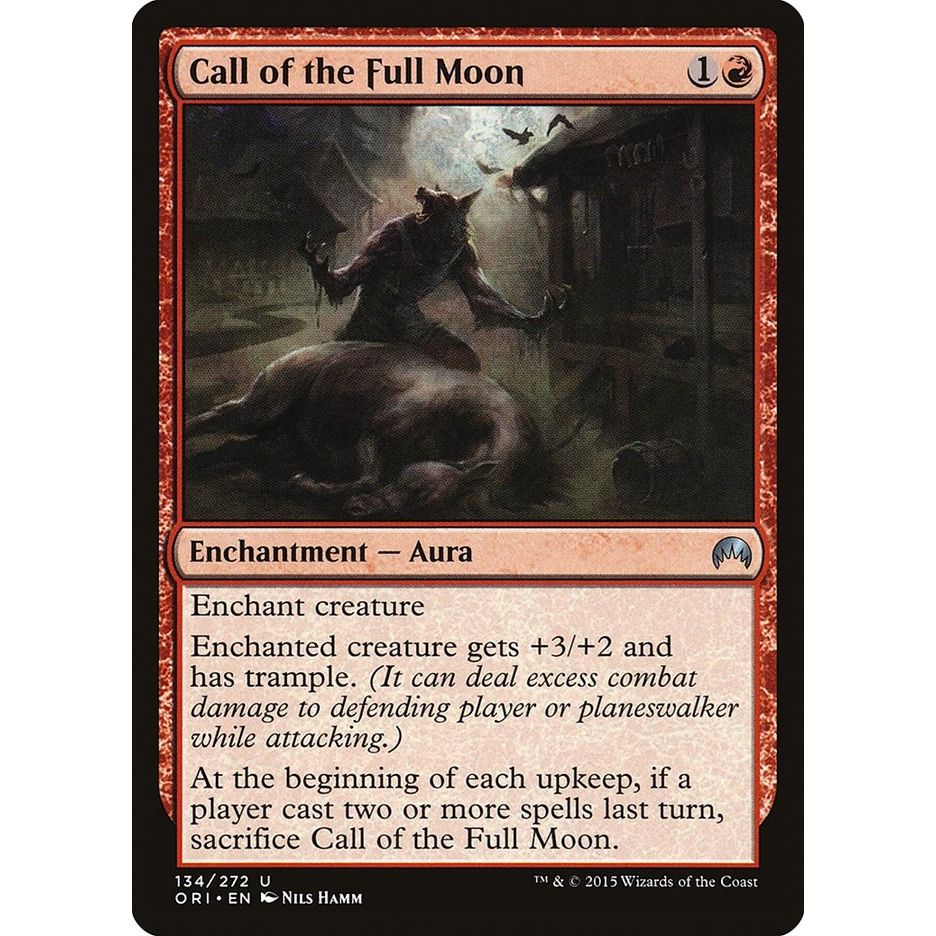 Image for Call of the Full Moon (134) (ORI) - Magic: The Gathering